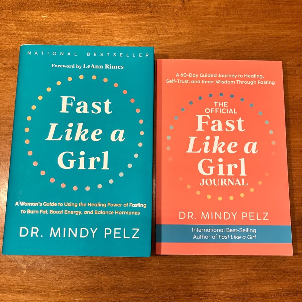 NEW! “Fast Like a Girl” Book and Journal Set by Dr. Mindy Pelz